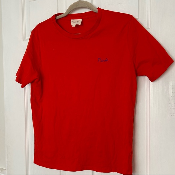 Sezane Paris Embroidered Conrad Shirt - Picture 3 of 10